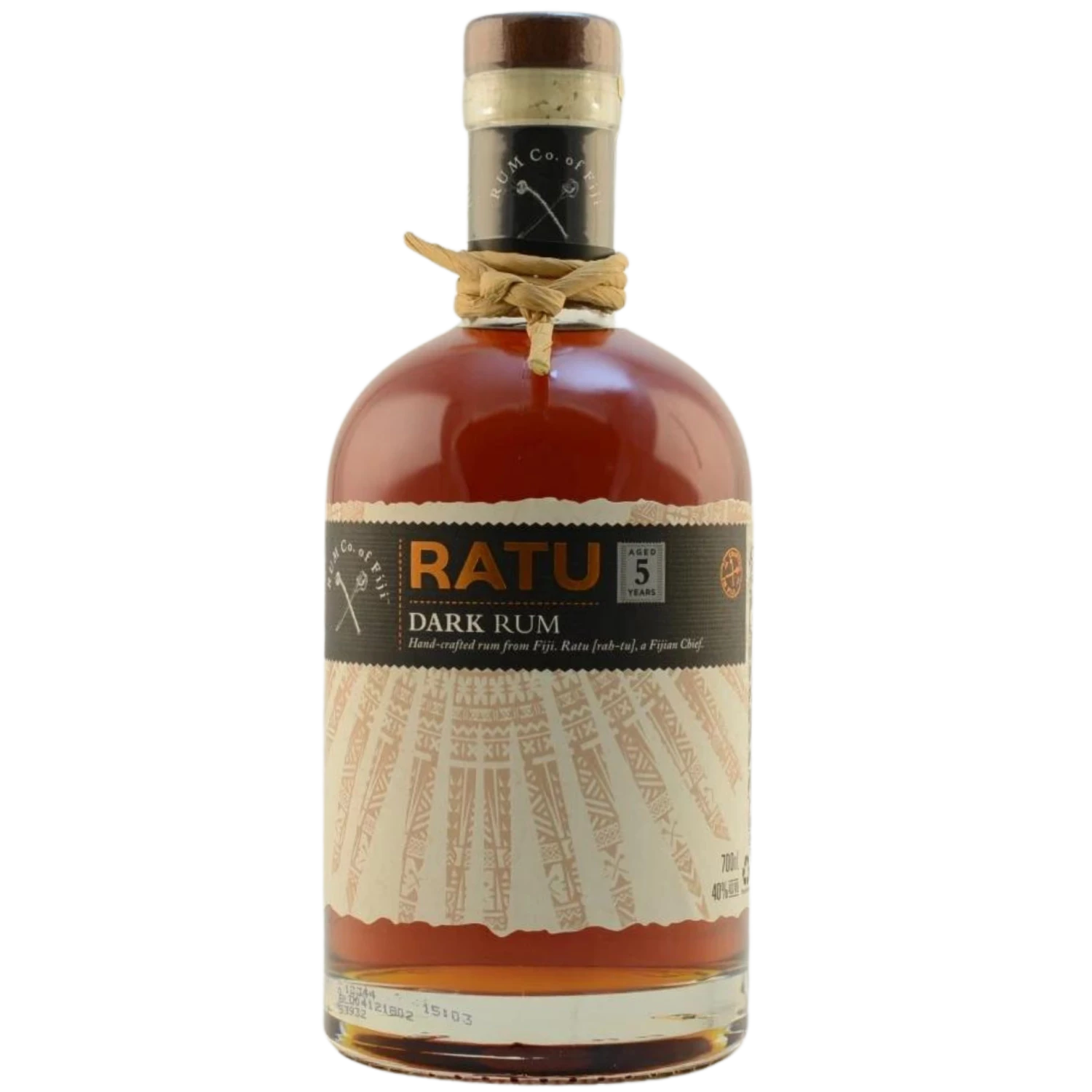 RATU Fijian Premium Dark Rum 5 Jahre 40% 0,7l 3 RATU Fijian Premium Dark Rum 5 Jahre 40% 0,7l