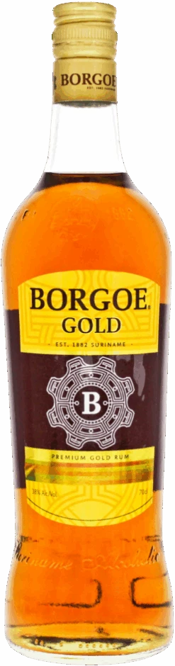 Borgoe 82 Gold Rum Aus Surinam 38% 0,7l