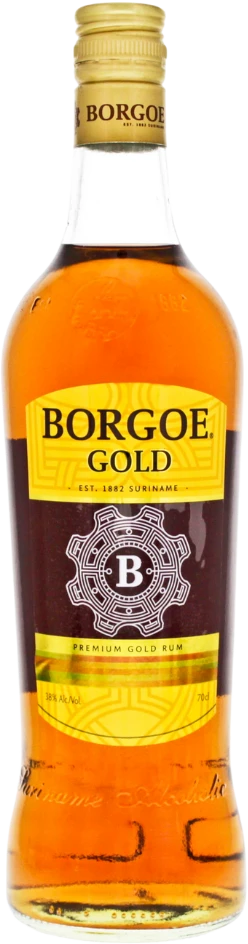 Borgoe 82 Gold Rum Aus Surinam 38% 0,7l