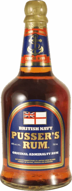 Pussers British Navy Rum 40% 0,7l