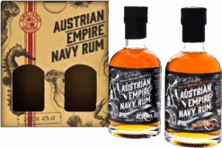 Austrian Empire Rum Set 1863 + Solera 18YO 40% 2x0,2l
