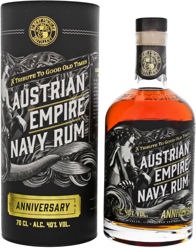 Austrian Empire Navy Rum Anniversary 40% 0,7l 3 Austrian Empire Navy Rum Anniversary 40% 0,7l