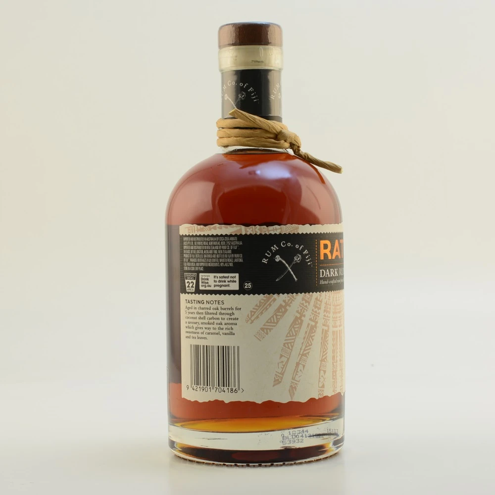 RATU Fijian Premium Dark Rum 5 Jahre 40% 0,7l 6 RATU Fijian Premium Dark Rum 5 Jahre 40% 0,7l – Bild 4