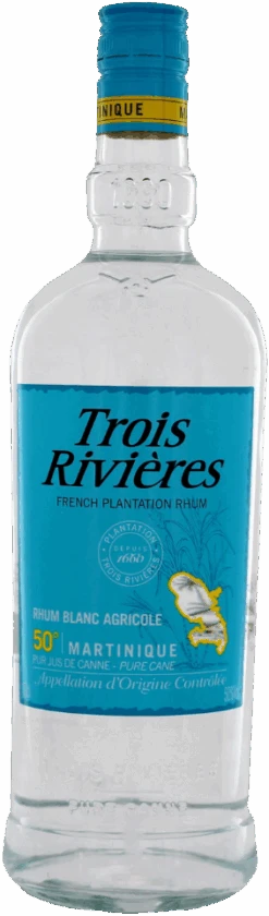 Trois Rivieres Blanc Rum 50% 1,0l