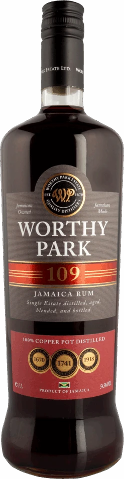 Worthy Park 109 Single Estate Jamaica Rum 54,5% 1l