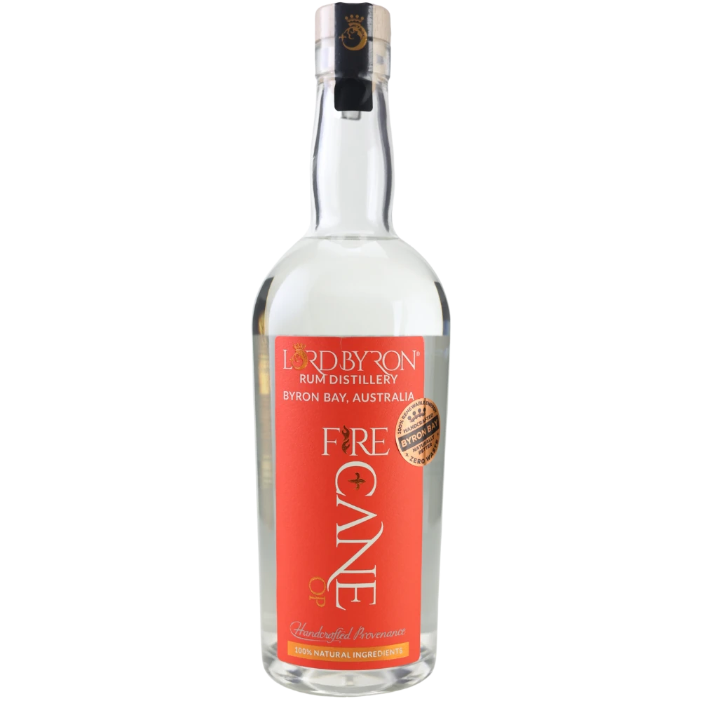 Lord Byron Distillery Fire Cane Spirit OP 63% 0,5l 3 Lord Byron Distillery Fire Cane Spirit OP 63% 0,5l