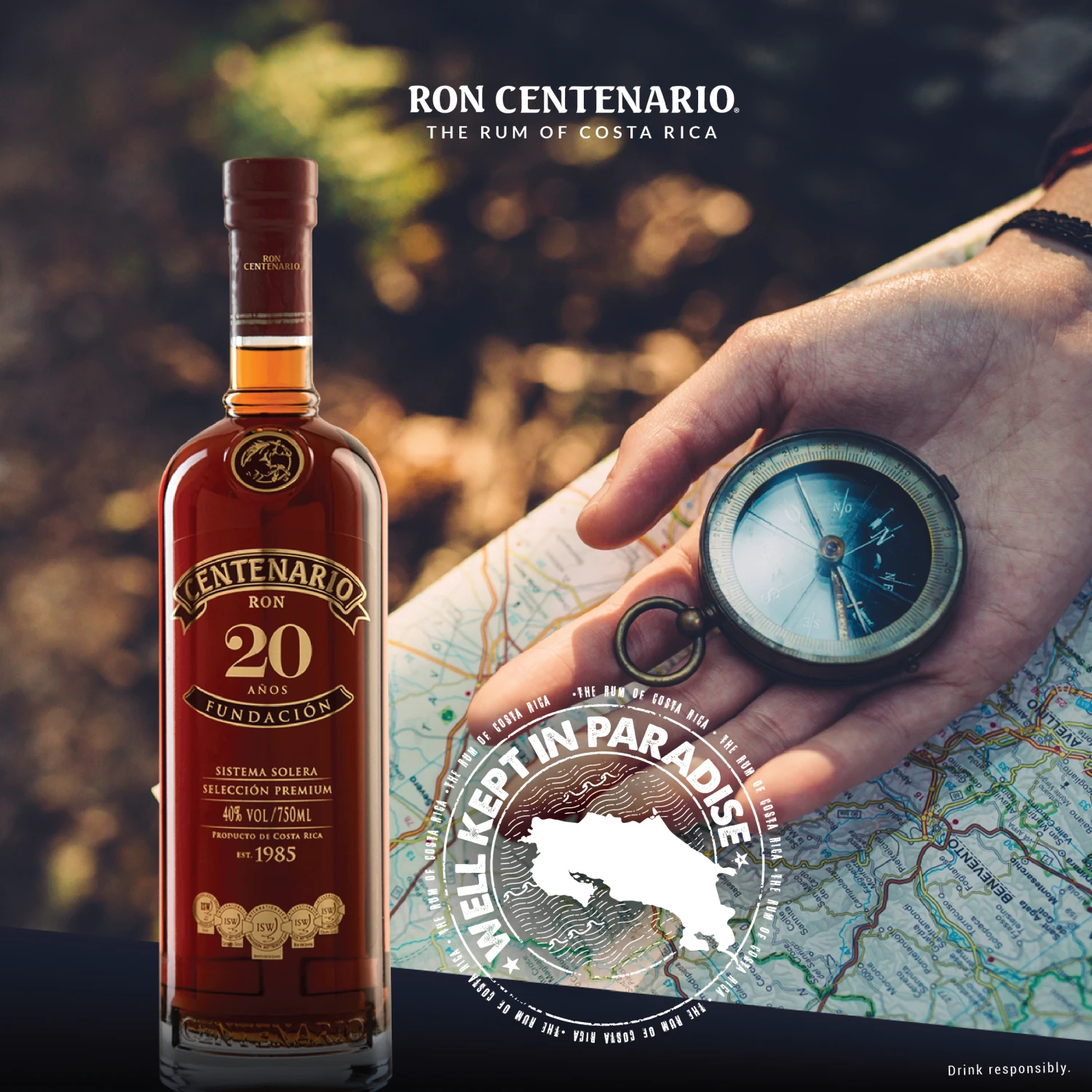 Ron Centenario 20 Jahre Fundacion 40% 0,7l 5 Ron Centenario 20 Jahre Fundacion 40% 0,7l – Bild 3