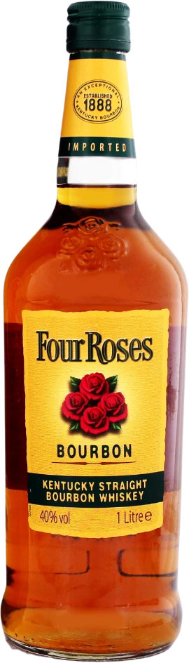 Four Roses Kentucky Straight Bourbon Whiskey 40% 1,0l 3 Four Roses Kentucky Straight Bourbon Whiskey 40% 1,0l