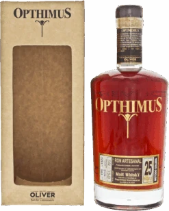 Opthimus 25 Jahre Whisky Finish Rum 43% 0,7l