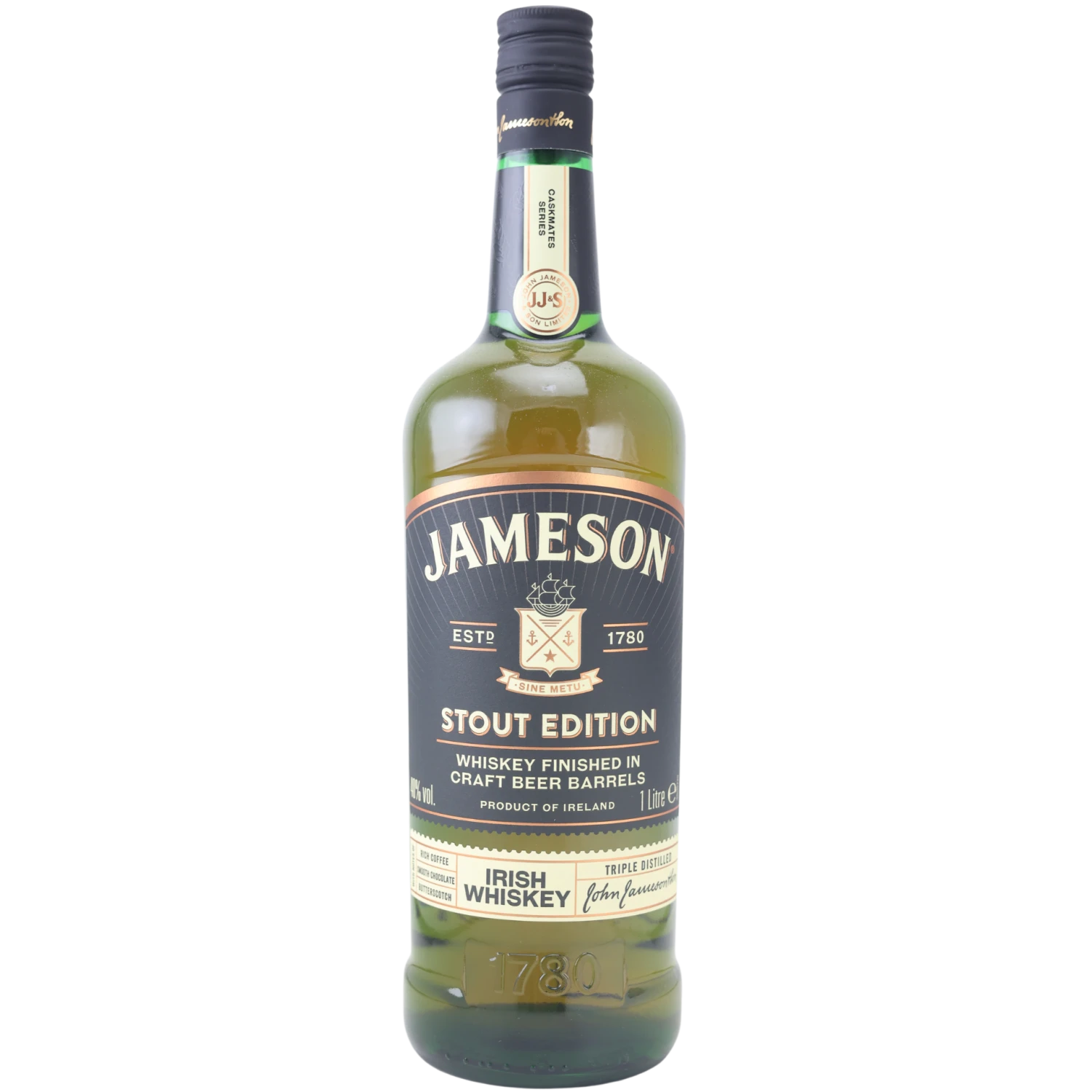 Jameson Caskmates Stout Edition Irish Whiskey 40% 1,0l 3 Jameson Caskmates Stout Edition Irish Whiskey 40% 1,0l
