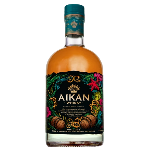 Aikan Intense Rhum Barrels Whisky 40% 0,7l 3 Aikan Intense Rhum Barrels Whisky 40% 0,7l