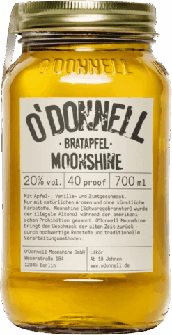 O'Donnell Original Moonshine Bratapfel 20% 0,7l
