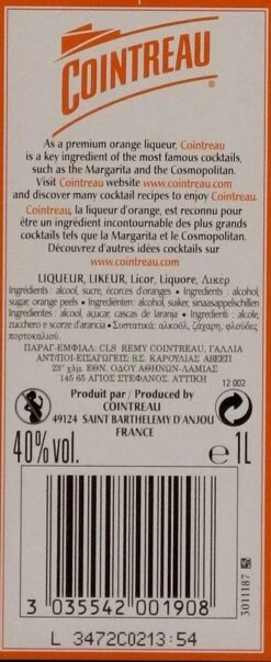 Cointreau Orangenlikör 40% 1,0l -Alkohol Rabatte 276317 Product 78a3