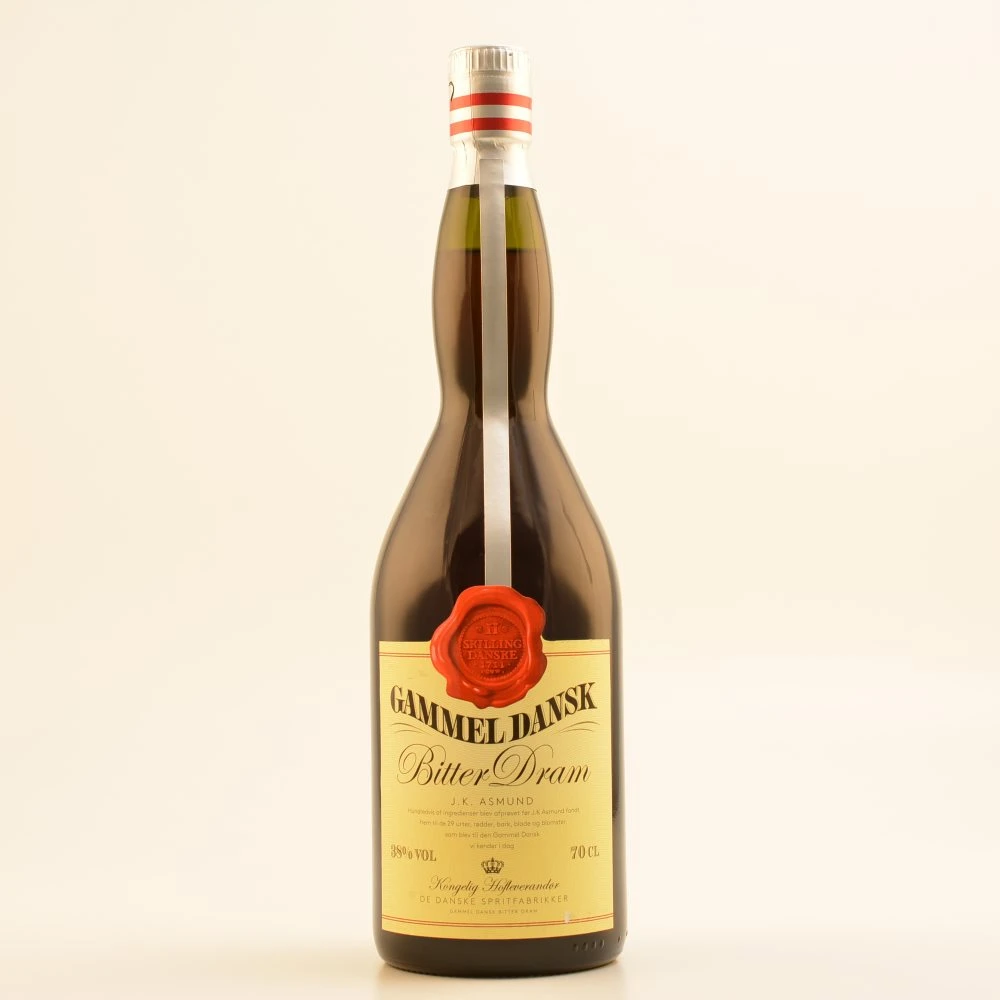 Gammel Dansk Bitter Dram 38% 0,7l 4 Gammel Dansk Bitter Dram 38% 0,7l – Bild 2