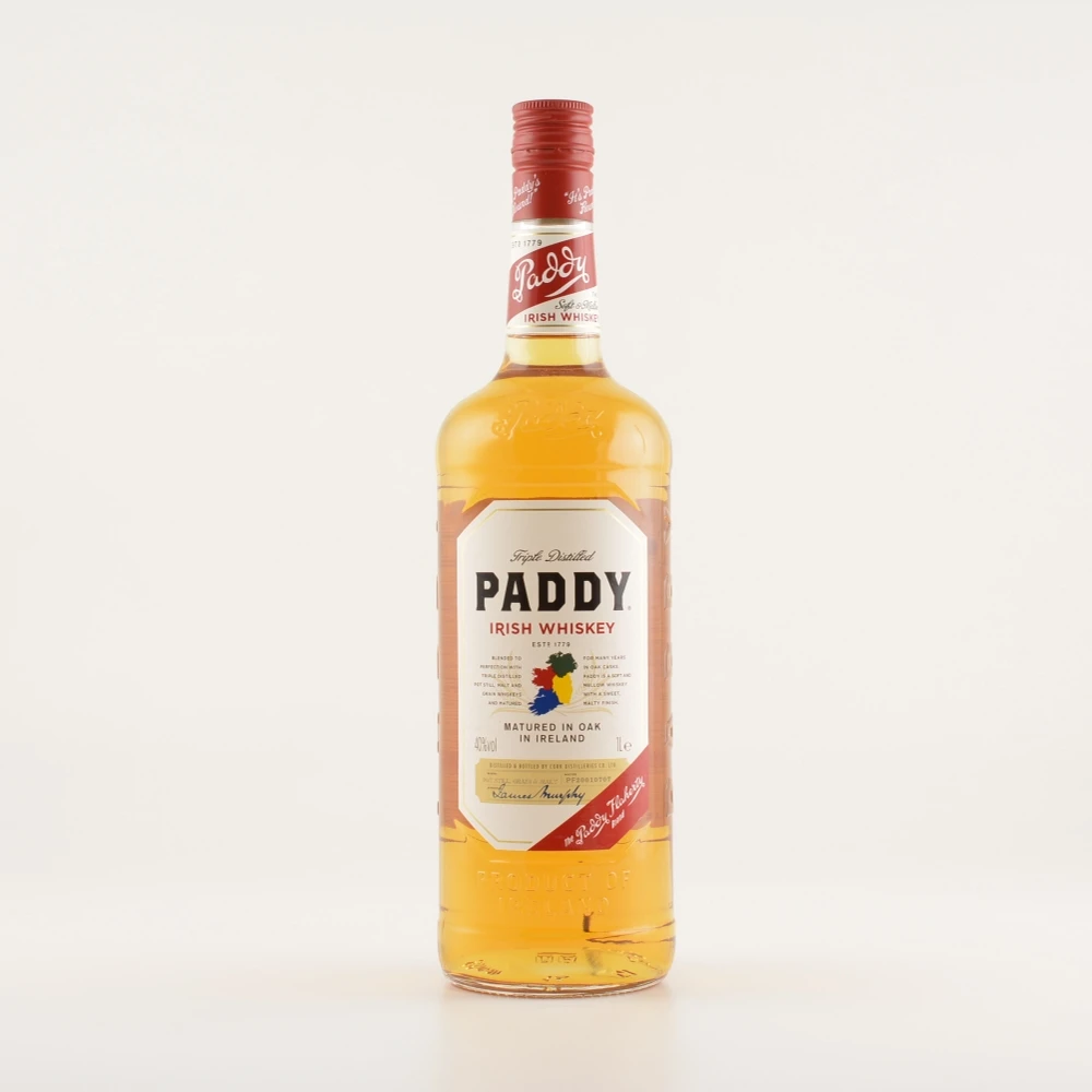 Paddy Old Irish Whiskey 40% 1,0l 4 Paddy Old Irish Whiskey 40% 1,0l – Bild 2