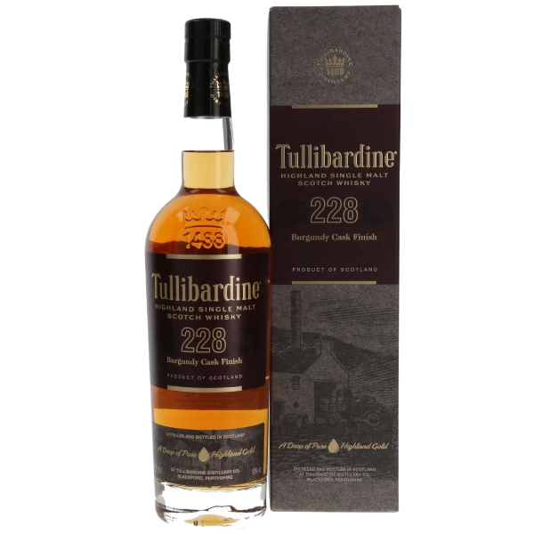 Tullibardine Burgundy Finish Highland Single Malt Scotch Whisky 43% 0,7l 3 Tullibardine Burgundy Finish Highland Single Malt Scotch Whisky 43% 0,7l