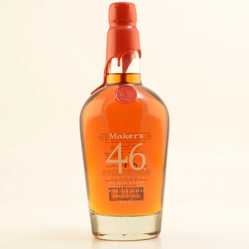 Makers Mark 46 Bourbon Whiskey 47% 0,7l 4 Makers Mark 46 Bourbon Whiskey 47% 0,7l – Bild 2