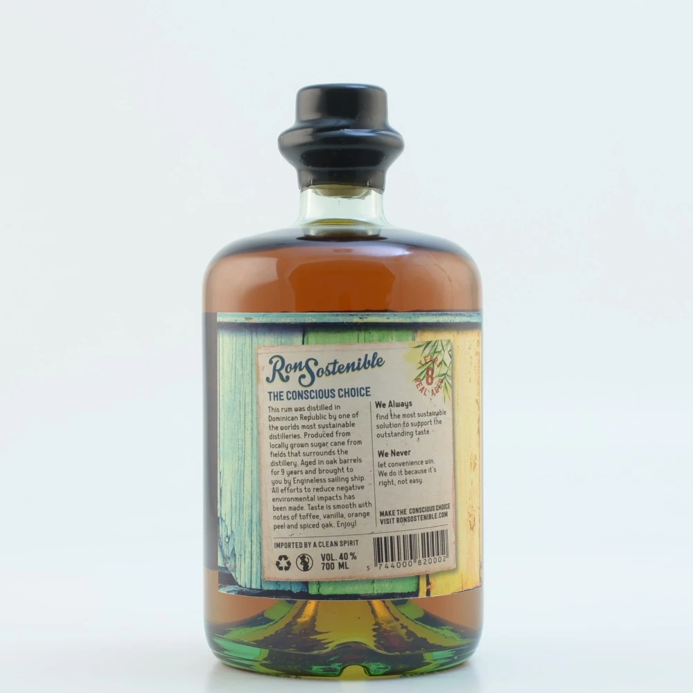 Ron Sostenible 8 Jahre Rum 40% 0,7l 6 Ron Sostenible 8 Jahre Rum 40% 0,7l – Bild 4