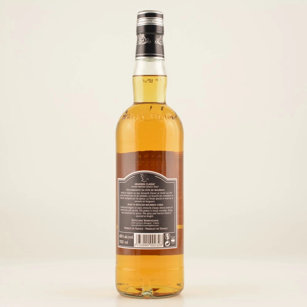 Armorik Single Malt De Bretagne Whisky 46% 0,7l 6 Armorik Single Malt De Bretagne Whisky 46% 0,7l – Bild 4