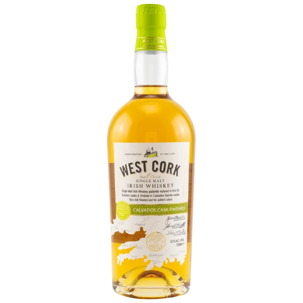West Cork Calvados Finish Single Malt Whiskey 43% 0,7l