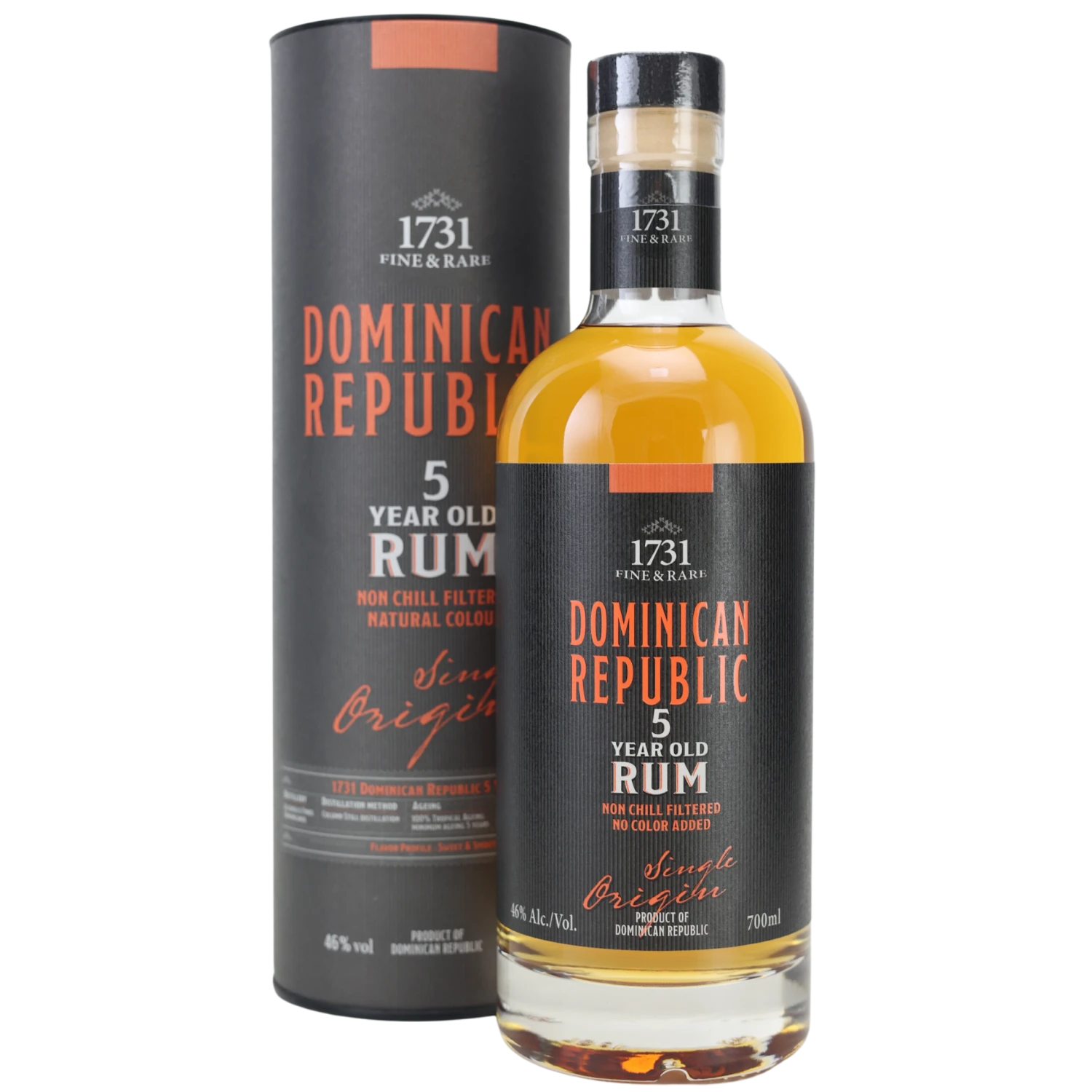 1731 Fine & Rare Dominican Republic 5 Jahre Rum 46% 0,7L 3 1731 Fine & Rare Dominican Republic 5 Jahre Rum 46% 0,7L
