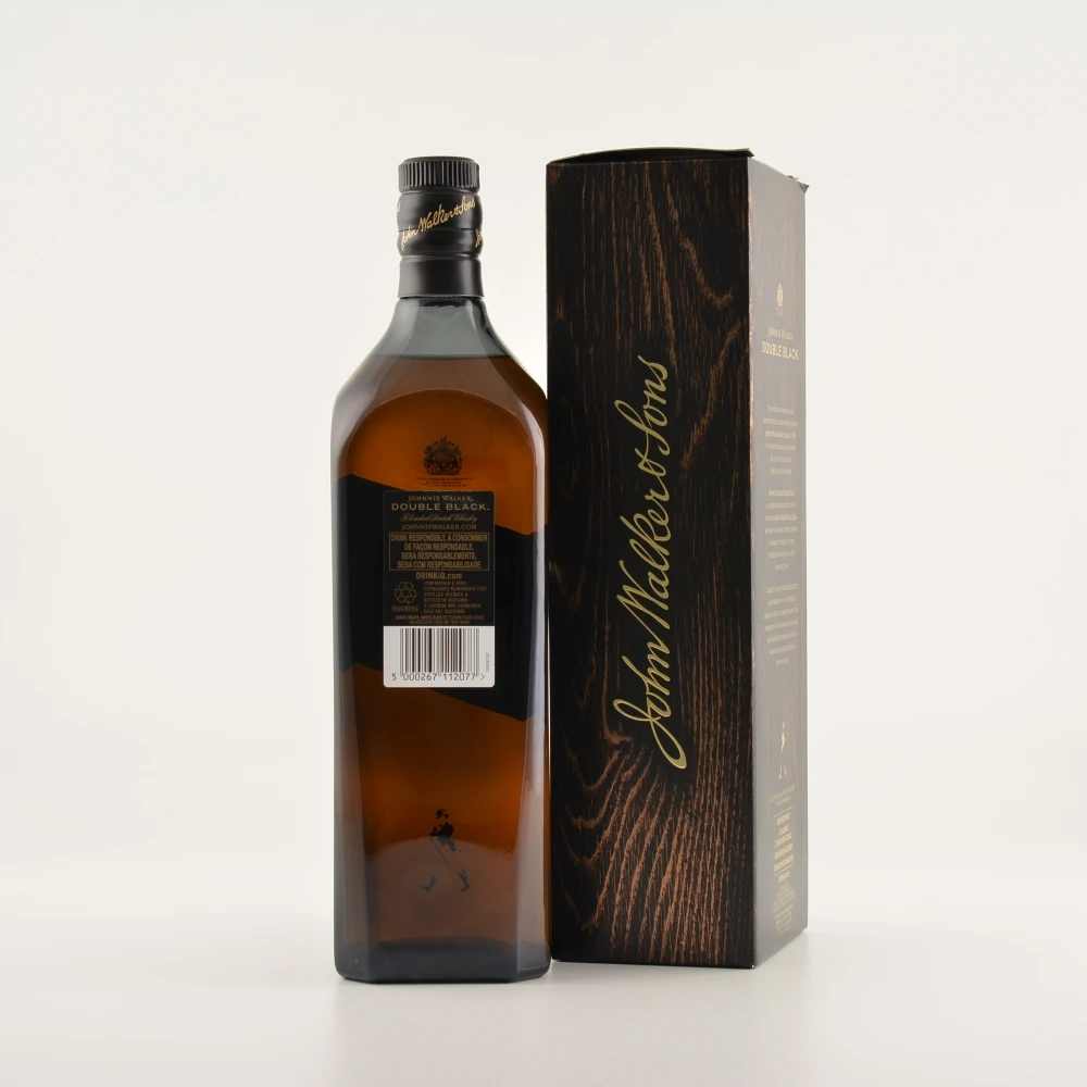 Johnnie Walker Double Black Whisky 40% 1,0l 4 Johnnie Walker Double Black Whisky 40% 1,0l – Bild 2