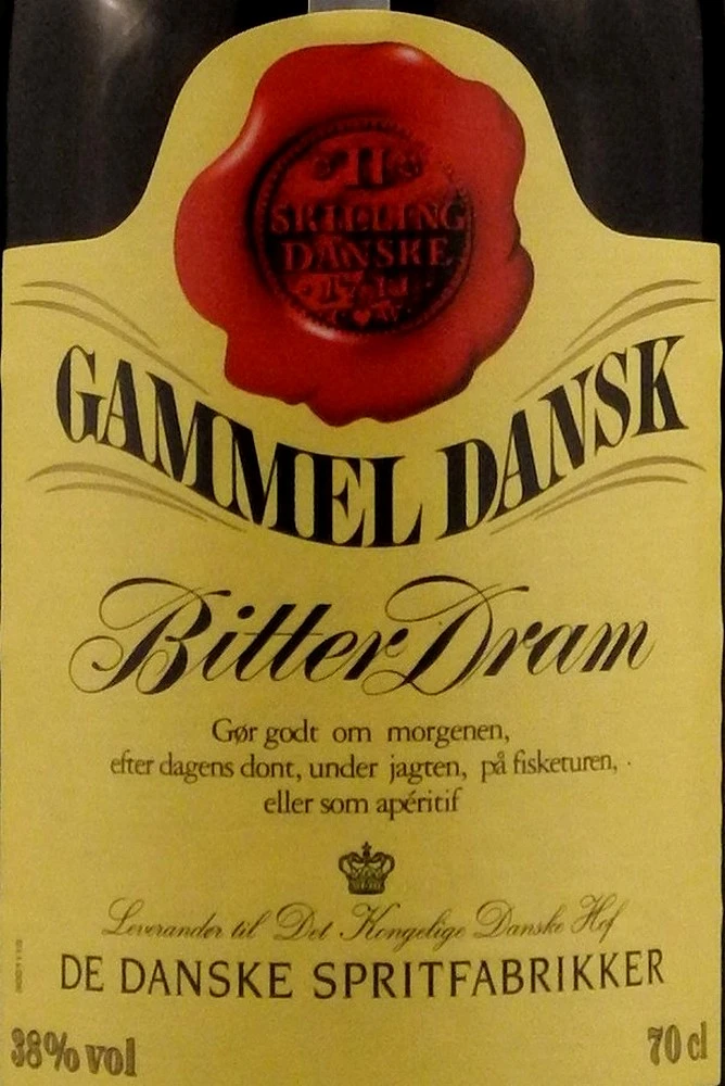 Gammel Dansk Bitter Dram 38% 0,7l 5 Gammel Dansk Bitter Dram 38% 0,7l – Bild 3