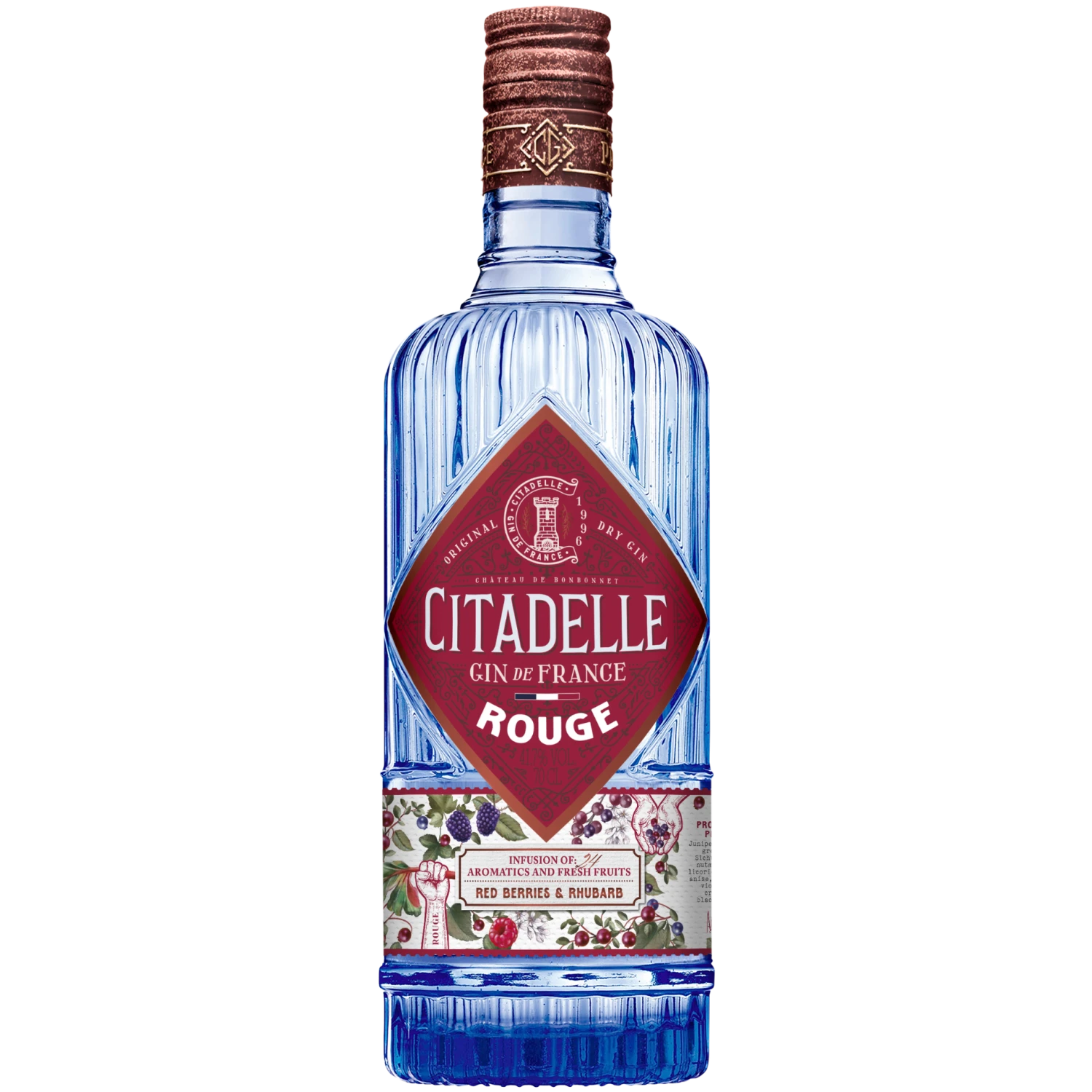 Citadelle Rouge Dry Gin 41,7% 0,7l 3 Citadelle Rouge Dry Gin 41,7% 0,7l