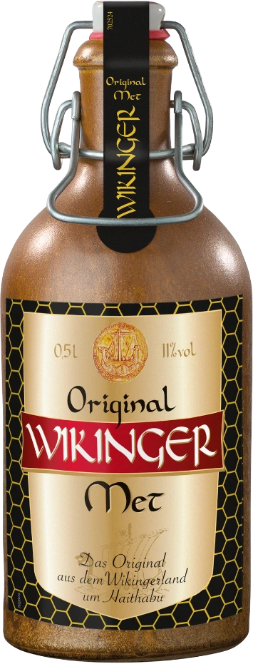 Original Wikinger Met (Tonkrug) 11% 0,5l 3 Original Wikinger Met (Tonkrug) 11% 0,5l