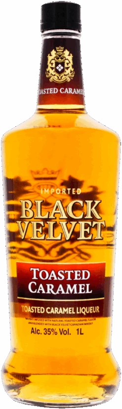 Black Velvet Toasted Caramel Whiskey-Likör 35% 1,0l