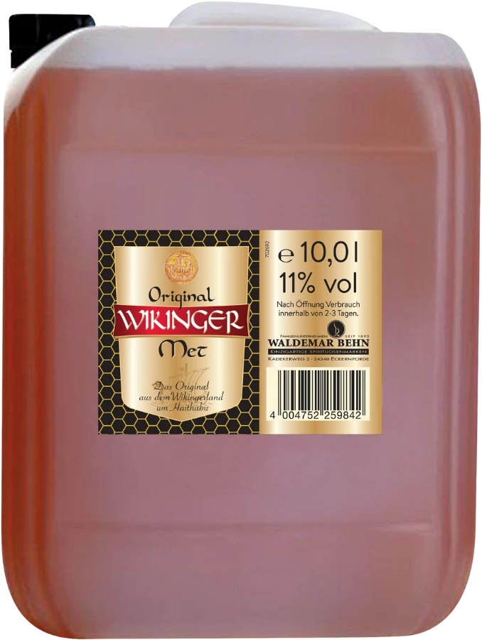 Original Wikinger Met 10 Liter Kanister 11% 3 Original Wikinger Met 10 Liter Kanister 11%