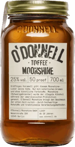 O'Donnell Original Moonshine "Toffee" 25% 0,7l
