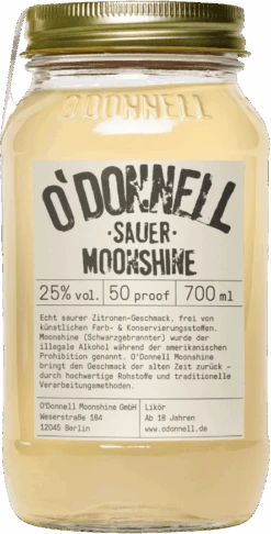 O'Donnell Original Moonshine "Sauer" 25% 0,7l