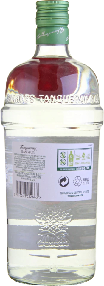 Tanqueray Gin Rangpur 41,3% 1,0l 4 Tanqueray Gin Rangpur 41,3% 1,0l – Bild 2