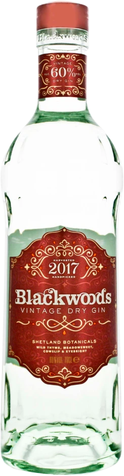Blackwoods Vintage Dry Gin - Limited Edt. - 60% 0,7l