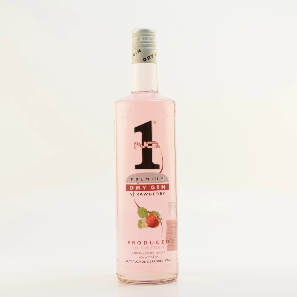 No. 1 Dry Strawberry Gin 37,5% 1,0l 4 No. 1 Dry Strawberry Gin 37,5% 1,0l – Bild 2
