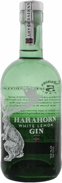Harahorn Norwegian White Lemon Gin 42% 0,5l