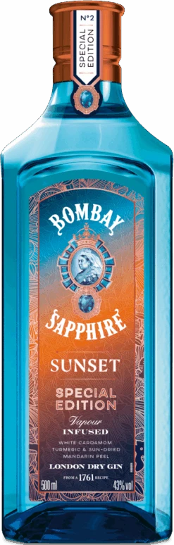 Bombay Sapphire Sunset Special Edition Gin 43% 0,5l