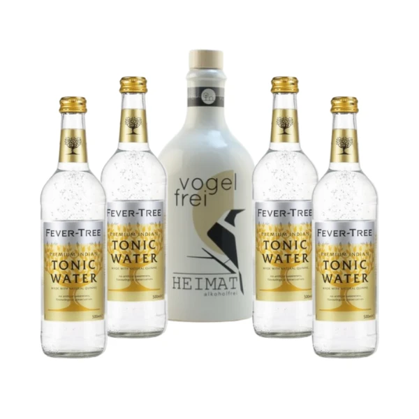 Heimat Vogelfrei + Fever Tree Indian Tonic Set - Alkoholfrei 3 Heimat Vogelfrei + Fever Tree Indian Tonic Set - Alkoholfrei