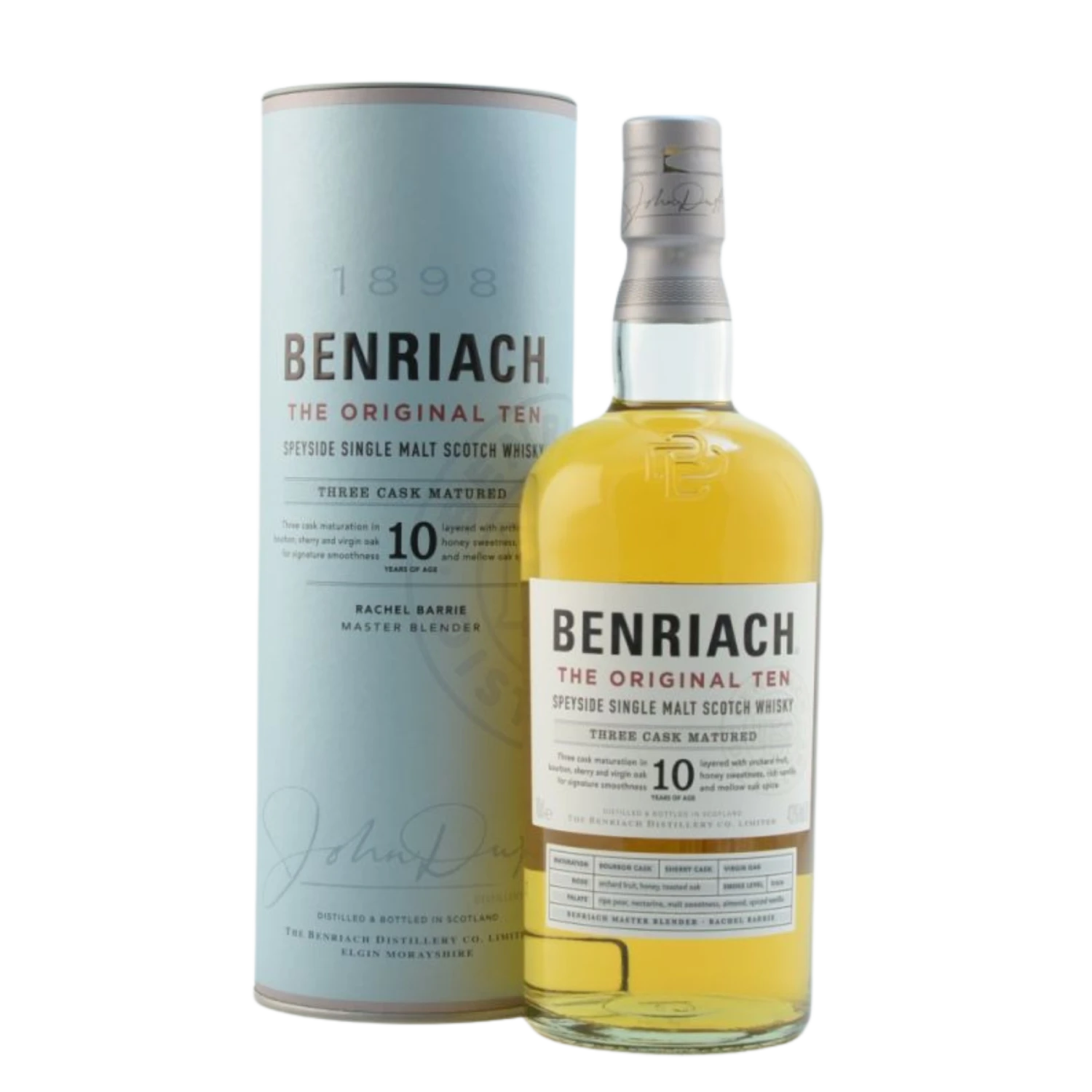 BenRiach "The Original Ten" Speyside Single Malt Scotch Whisky 43% 0,7l