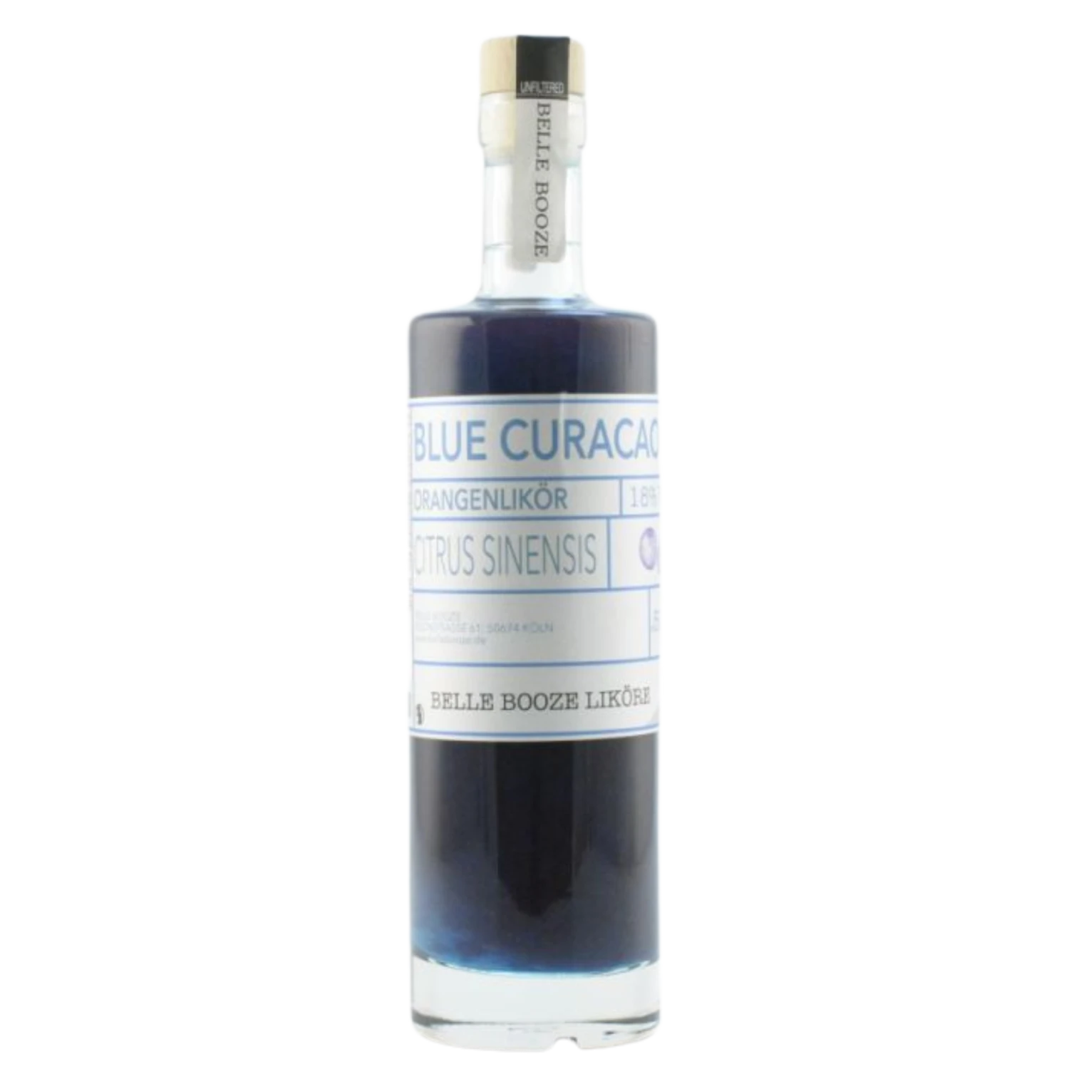 Belle Booze Blue Curacao 18% 0,5l 3 Belle Booze Blue Curacao 18% 0,5l