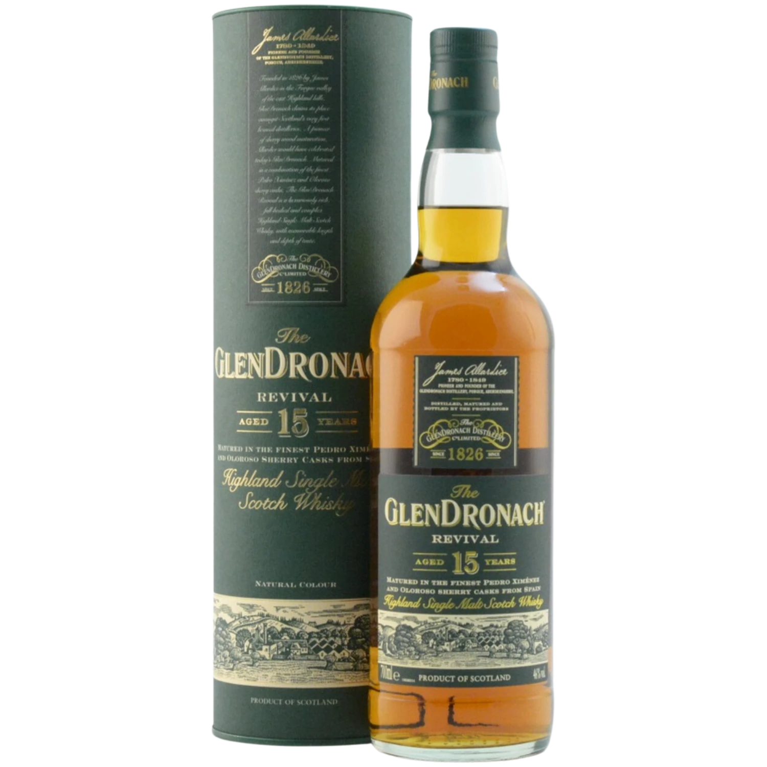 Glendronach 15 Jahre Revival Malt Whisky 2021 Edt 46% 0,7l 3 Glendronach 15 Jahre Revival Malt Whisky 2021 Edt 46% 0,7l