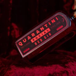 Quarantini Red Edition Gin 42% 0,5l -Alkohol Rabatte dsc07677