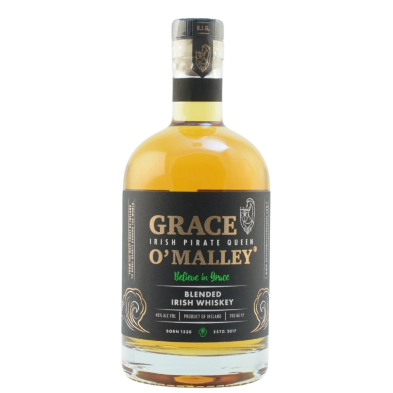 Grace O'Malley Blended Irish Whiskey 40% 0,7l