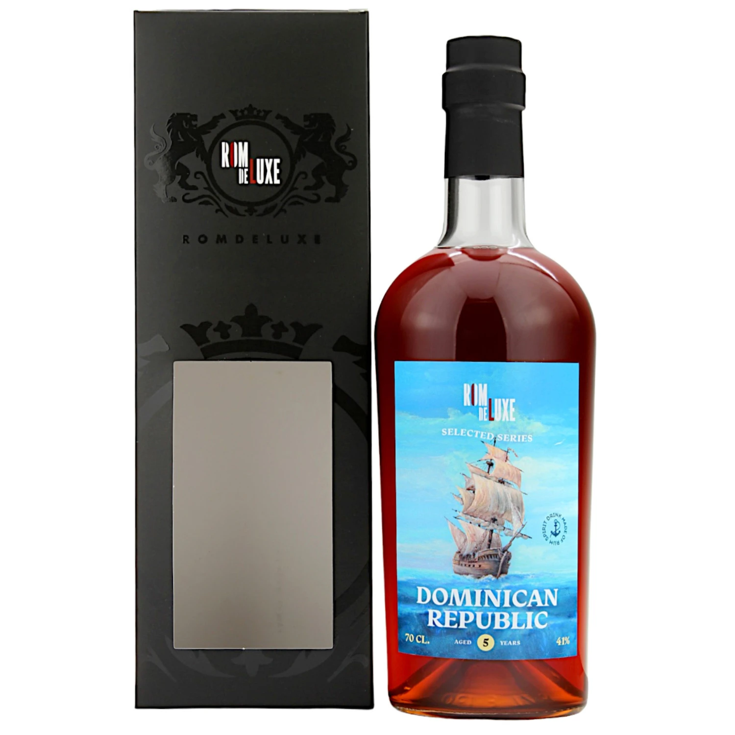 RomDeLuxe Selected Series No. 2 Dominican Republic Rum 41% 0,7l 3 RomDeLuxe Selected Series No. 2 Dominican Republic Rum 41% 0,7l