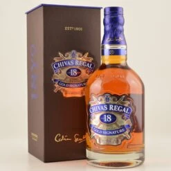 Chivas Regal 18 Jahre Whisky 40% 0,7l -Alkohol Rabatte unbekannt 0a8f
