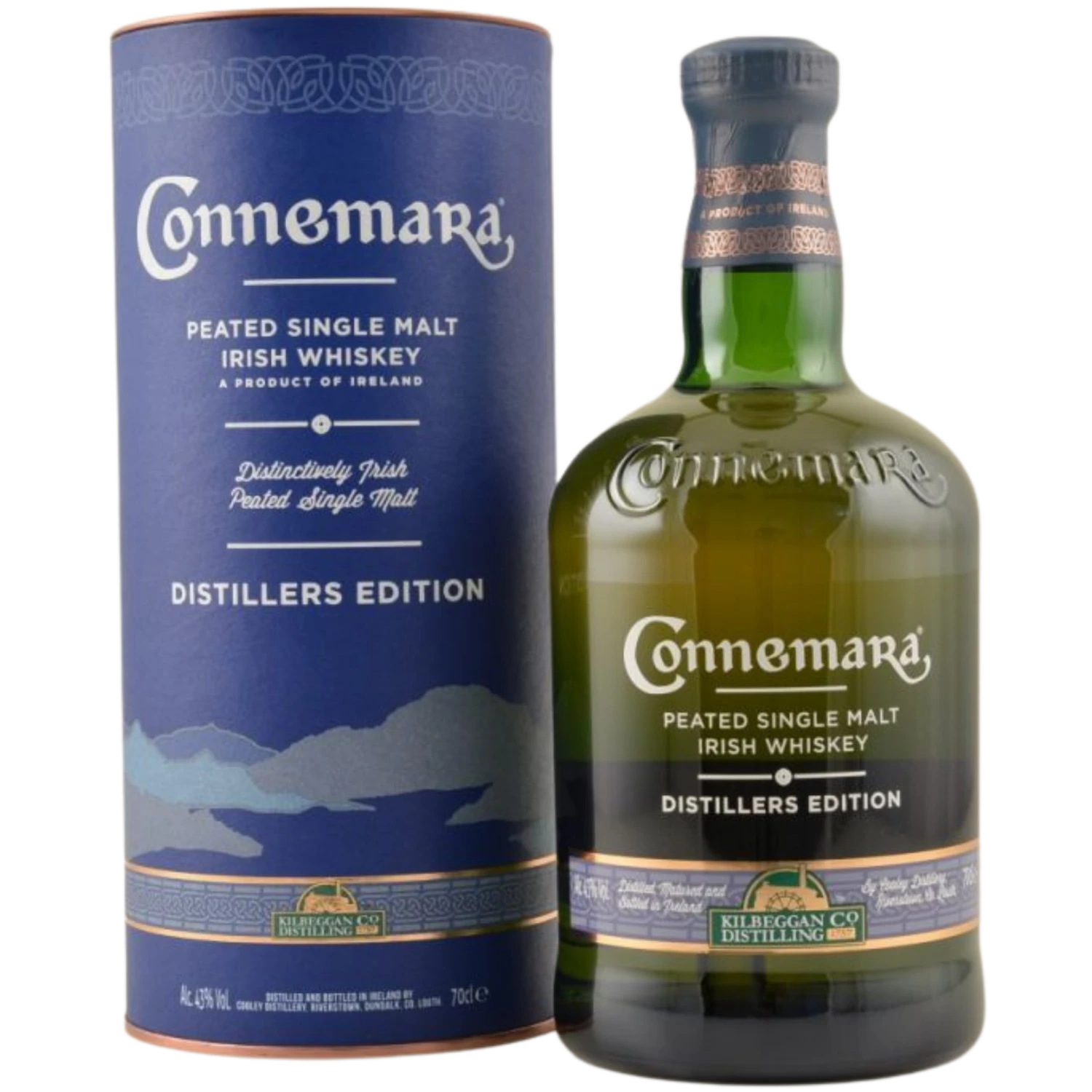 Connemara Peated Malt Distillers Edition Whiskey 43% 0,7l