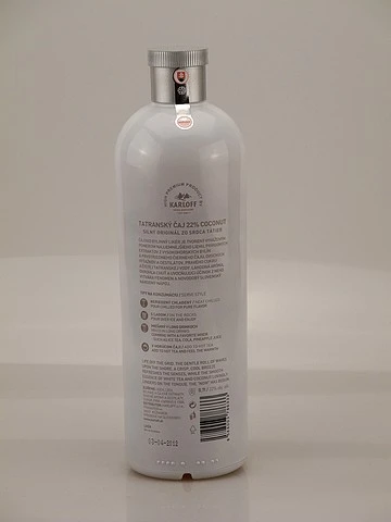 Karloff Tatratea 22 Likör Kokos 0,7l 22% 4 Karloff Tatratea 22 Likör Kokos 0,7l 22% – Bild 2