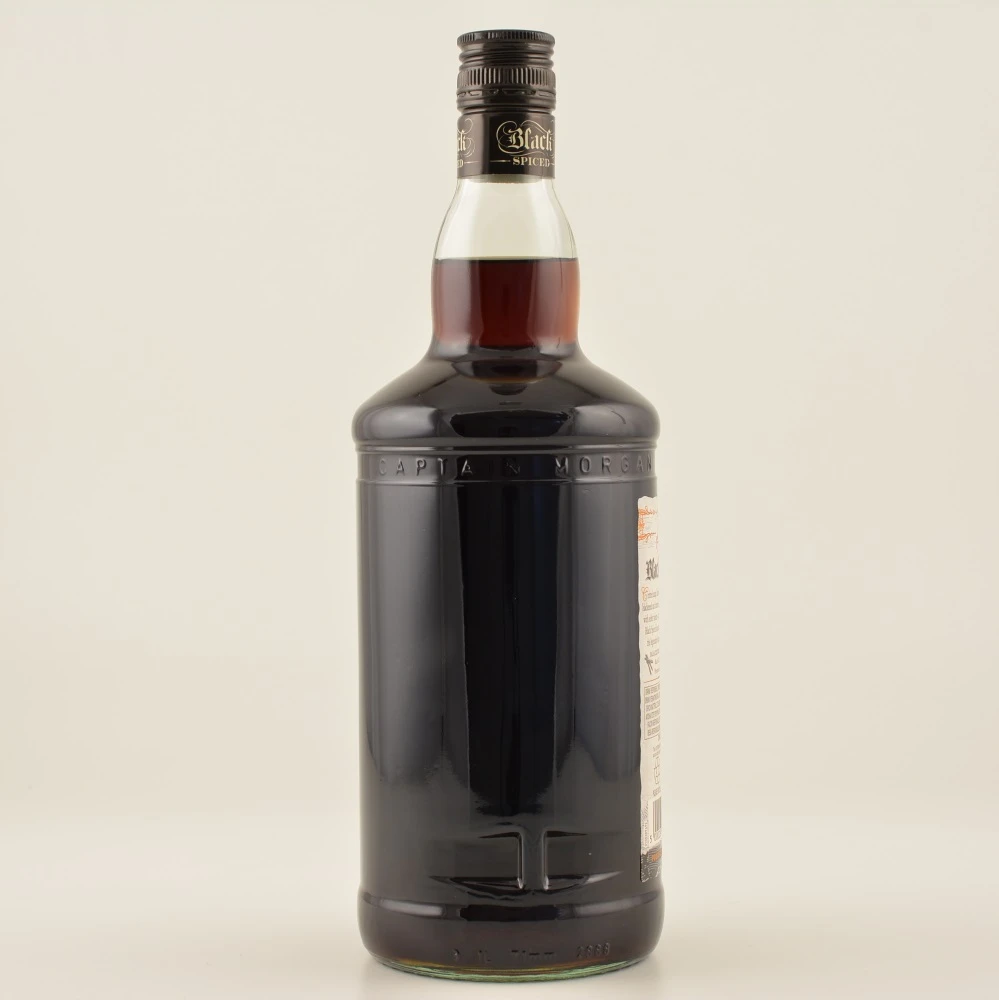 Captain Morgan Black Spiced (Rum-Basis) 40% 1,0l 6 Captain Morgan Black Spiced (Rum-Basis) 40% 1,0l – Bild 4
